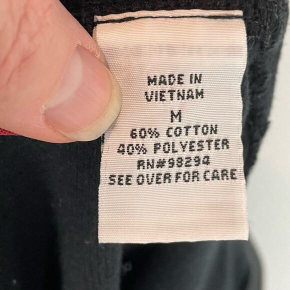 Vintage Christmas snowman gifts knit collared zip front cardigan sweater - Picture 9 of 10